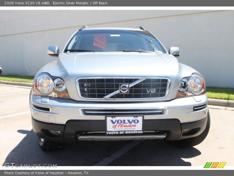 Electric Silver Metallic / Off Black 2008 Volvo XC90 V8 AWD