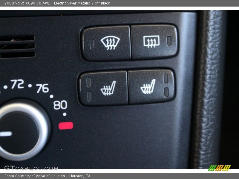 Electric Silver Metallic / Off Black 2008 Volvo XC90 V8 AWD