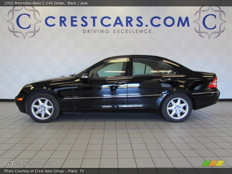 Black / Java 2002 Mercedes-Benz C 240 Sedan