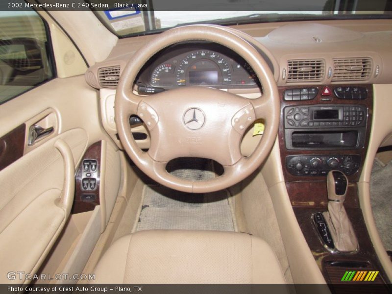 Black / Java 2002 Mercedes-Benz C 240 Sedan