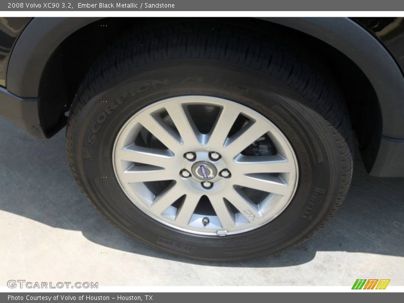 Ember Black Metallic / Sandstone 2008 Volvo XC90 3.2