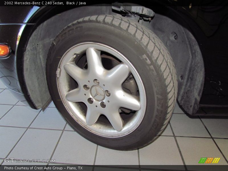 Black / Java 2002 Mercedes-Benz C 240 Sedan