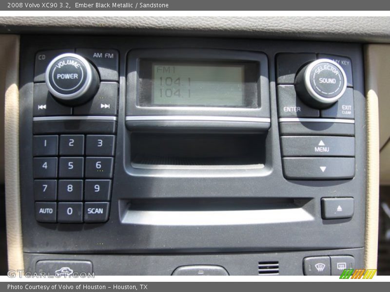 Ember Black Metallic / Sandstone 2008 Volvo XC90 3.2