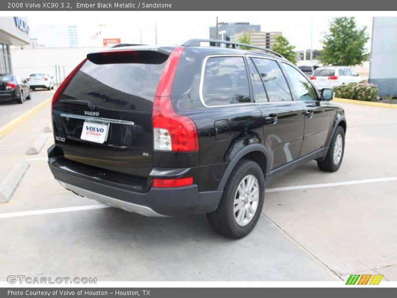 Ember Black Metallic / Sandstone 2008 Volvo XC90 3.2
