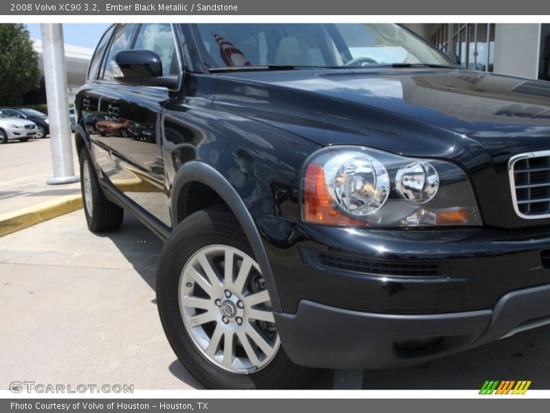 Ember Black Metallic / Sandstone 2008 Volvo XC90 3.2