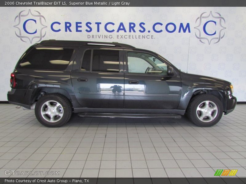 Superior Blue Metallic / Light Gray 2006 Chevrolet TrailBlazer EXT LS