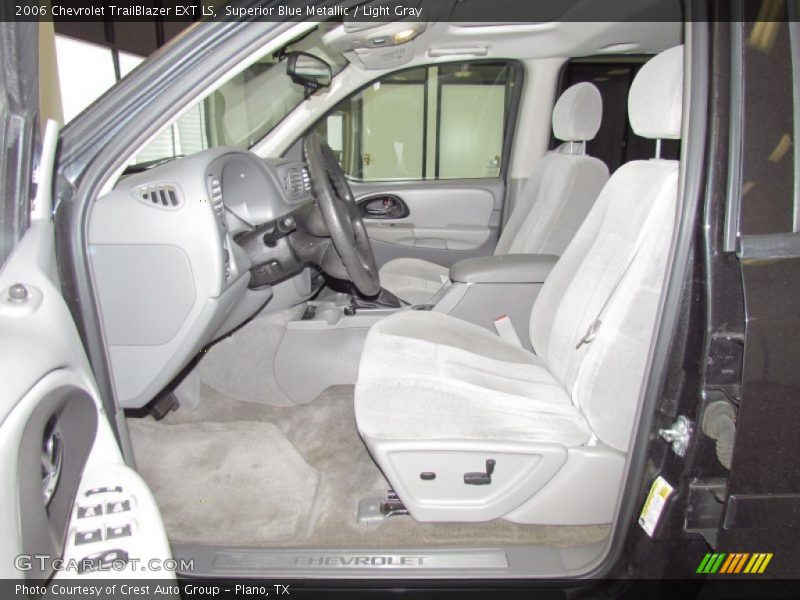 Superior Blue Metallic / Light Gray 2006 Chevrolet TrailBlazer EXT LS