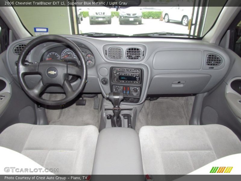 Superior Blue Metallic / Light Gray 2006 Chevrolet TrailBlazer EXT LS