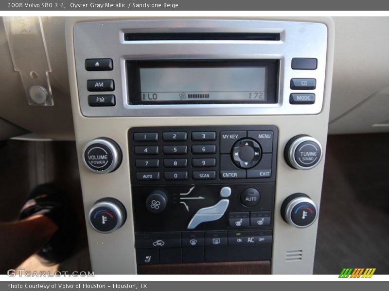 Oyster Gray Metallic / Sandstone Beige 2008 Volvo S80 3.2