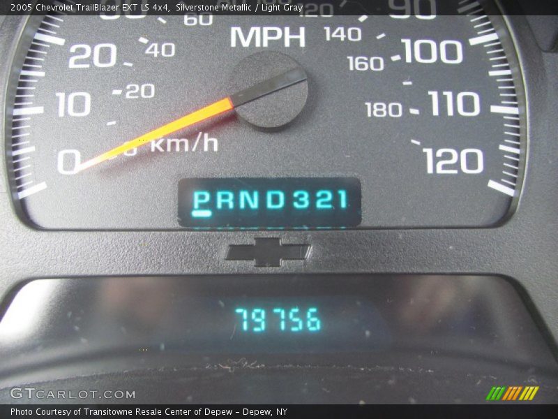 Silverstone Metallic / Light Gray 2005 Chevrolet TrailBlazer EXT LS 4x4