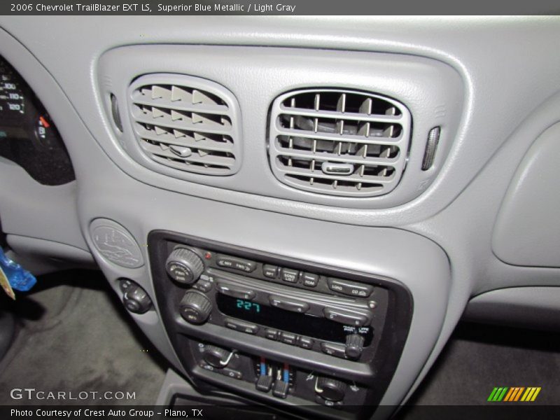 Superior Blue Metallic / Light Gray 2006 Chevrolet TrailBlazer EXT LS