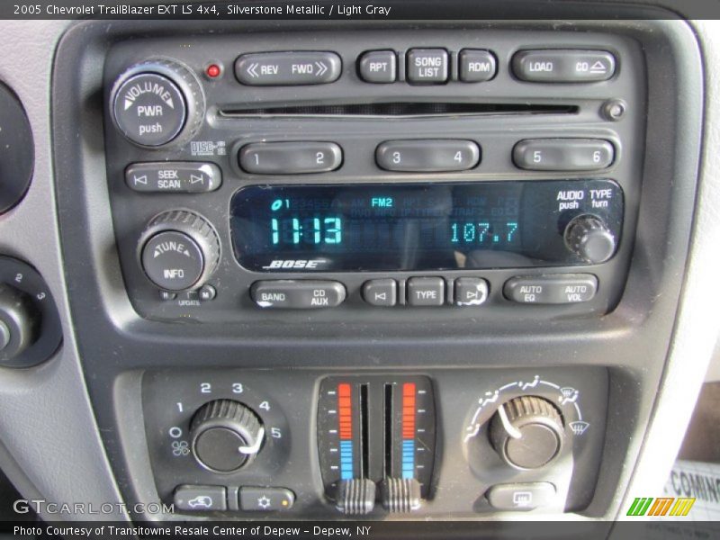 Silverstone Metallic / Light Gray 2005 Chevrolet TrailBlazer EXT LS 4x4