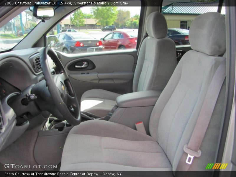 Silverstone Metallic / Light Gray 2005 Chevrolet TrailBlazer EXT LS 4x4