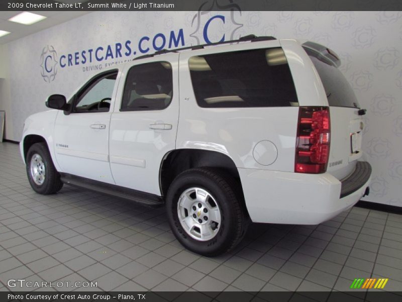 Summit White / Light Titanium 2009 Chevrolet Tahoe LT