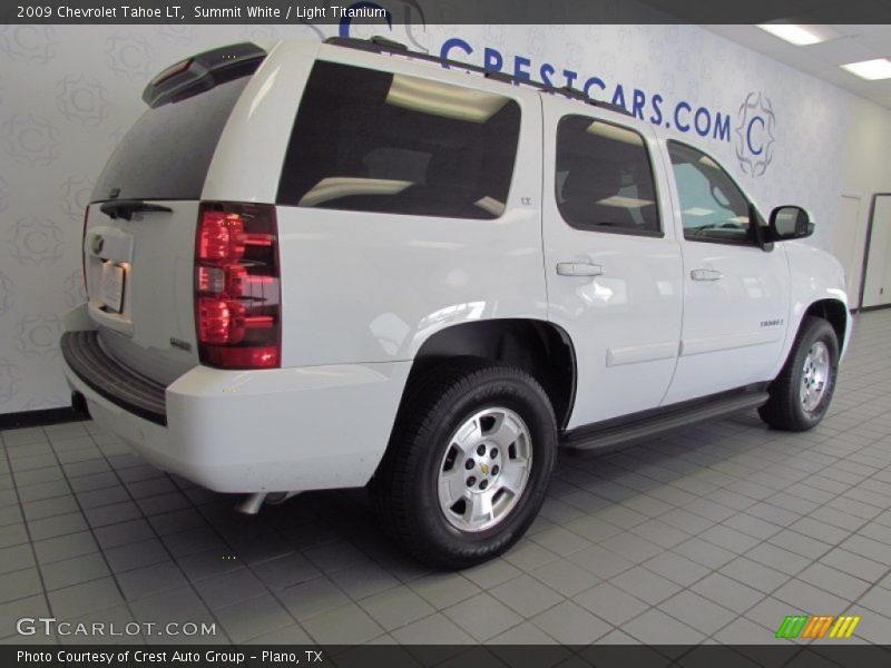 Summit White / Light Titanium 2009 Chevrolet Tahoe LT