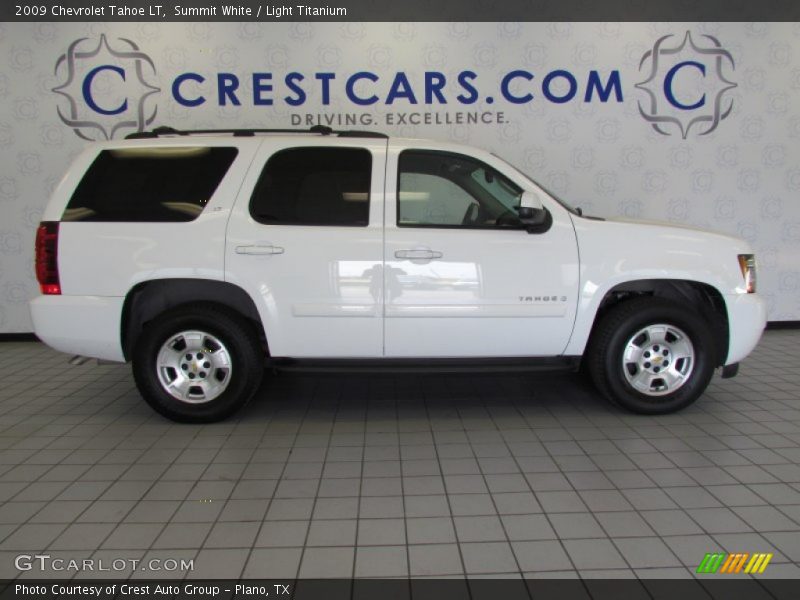 Summit White / Light Titanium 2009 Chevrolet Tahoe LT
