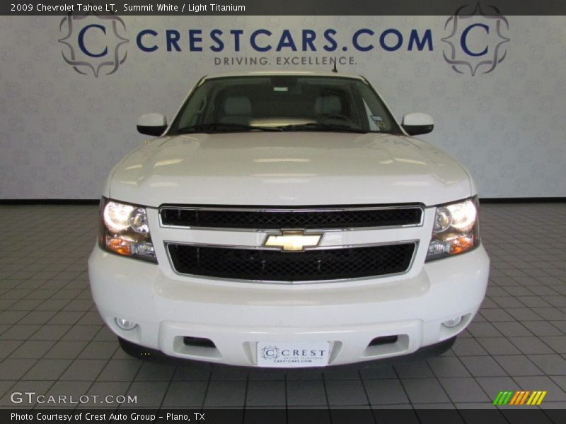 Summit White / Light Titanium 2009 Chevrolet Tahoe LT