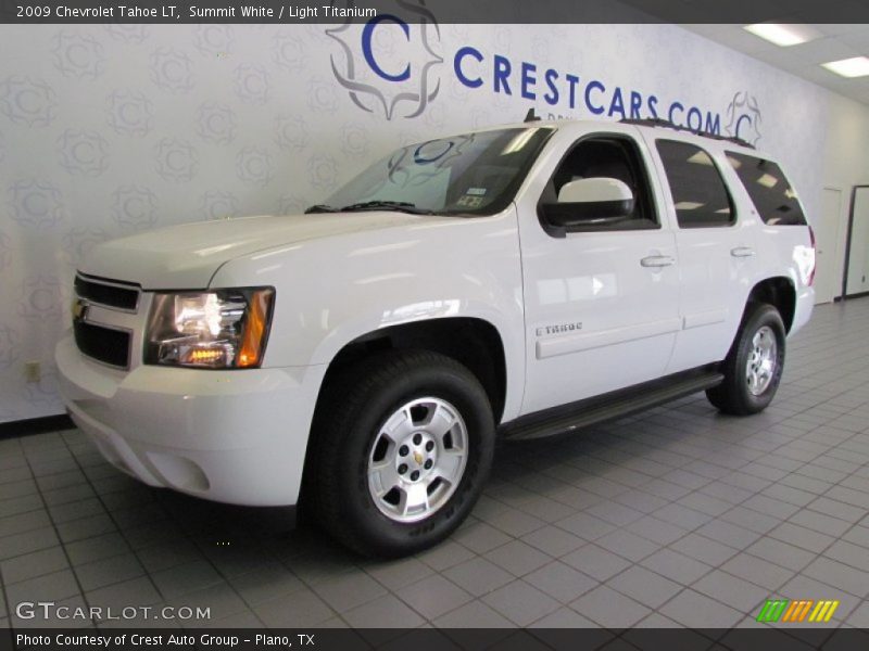 Summit White / Light Titanium 2009 Chevrolet Tahoe LT