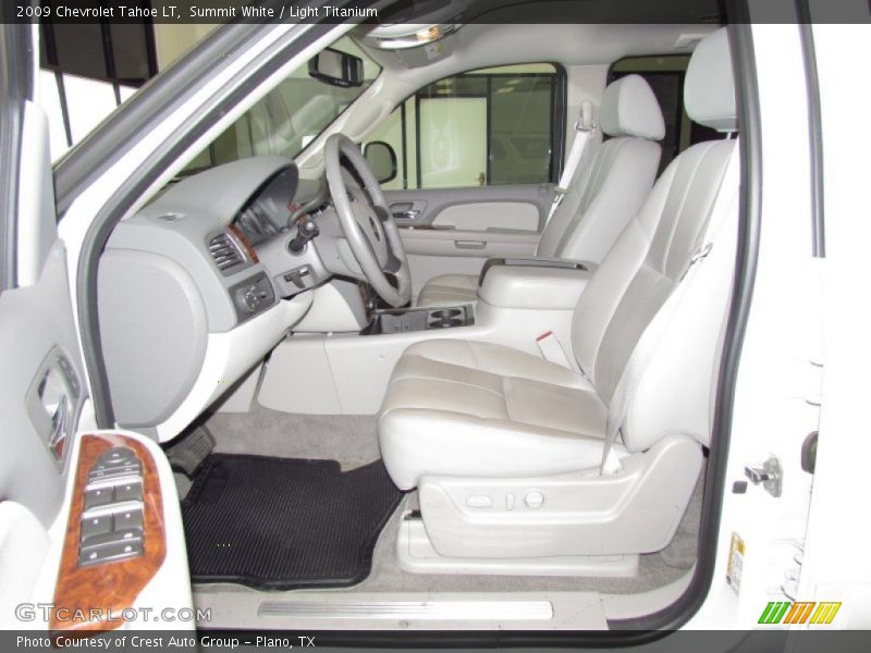Summit White / Light Titanium 2009 Chevrolet Tahoe LT
