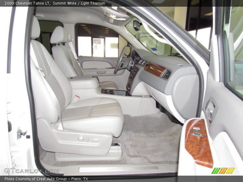 Summit White / Light Titanium 2009 Chevrolet Tahoe LT