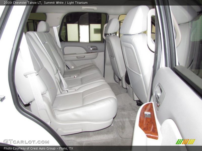 Summit White / Light Titanium 2009 Chevrolet Tahoe LT