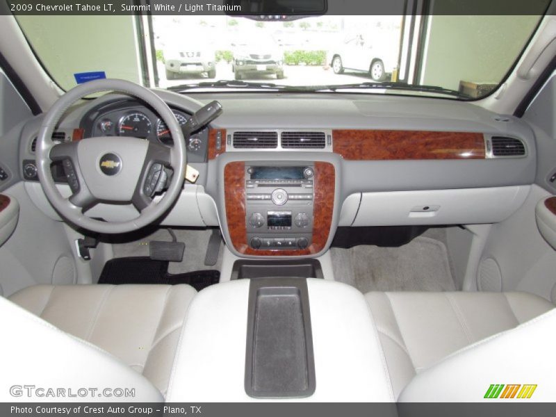 Summit White / Light Titanium 2009 Chevrolet Tahoe LT