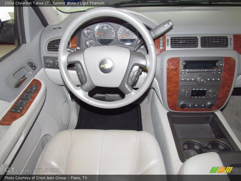 Summit White / Light Titanium 2009 Chevrolet Tahoe LT