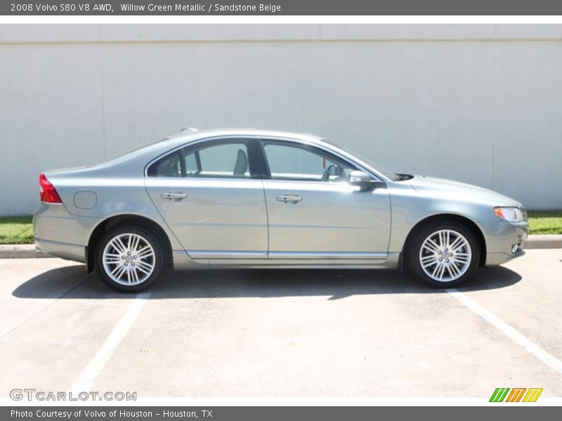  2008 S80 V8 AWD Willow Green Metallic