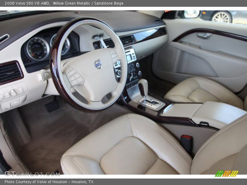  2008 S80 V8 AWD Sandstone Beige Interior