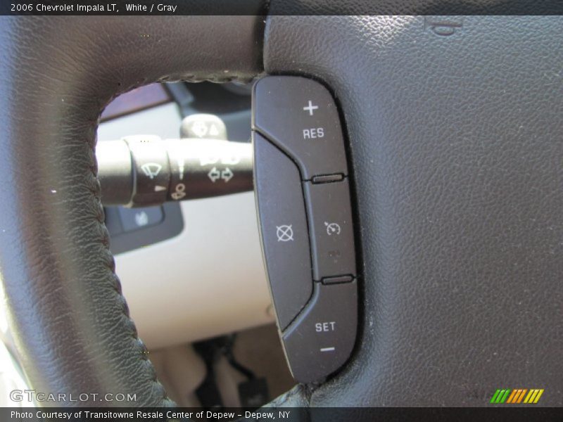 White / Gray 2006 Chevrolet Impala LT