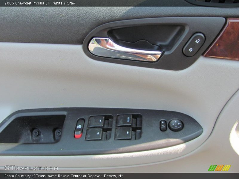 White / Gray 2006 Chevrolet Impala LT