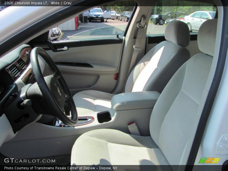 White / Gray 2006 Chevrolet Impala LT