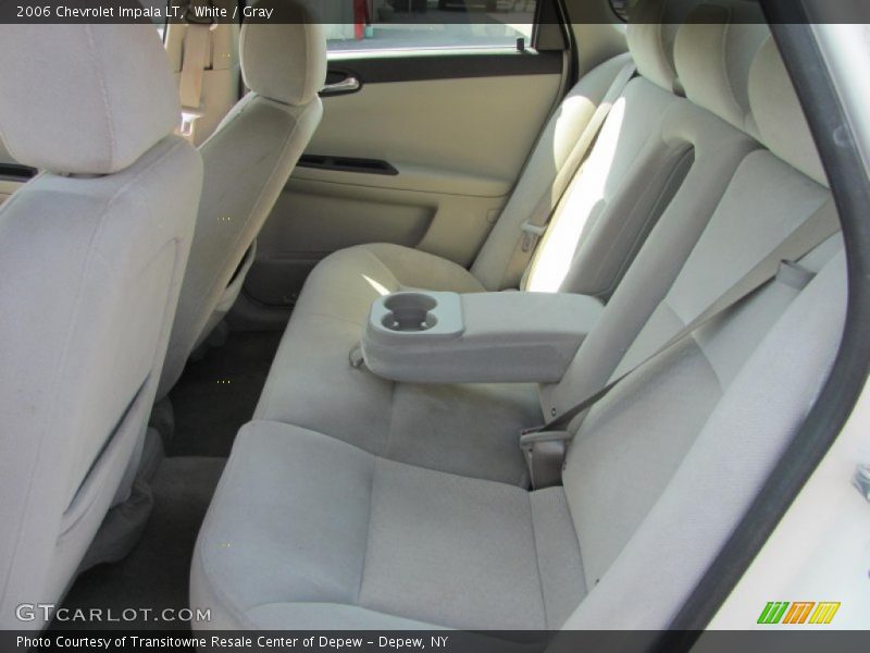 White / Gray 2006 Chevrolet Impala LT