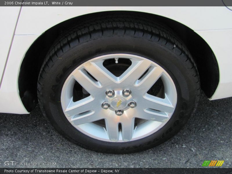 White / Gray 2006 Chevrolet Impala LT