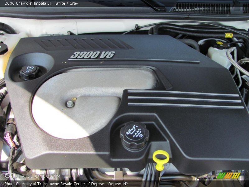 White / Gray 2006 Chevrolet Impala LT