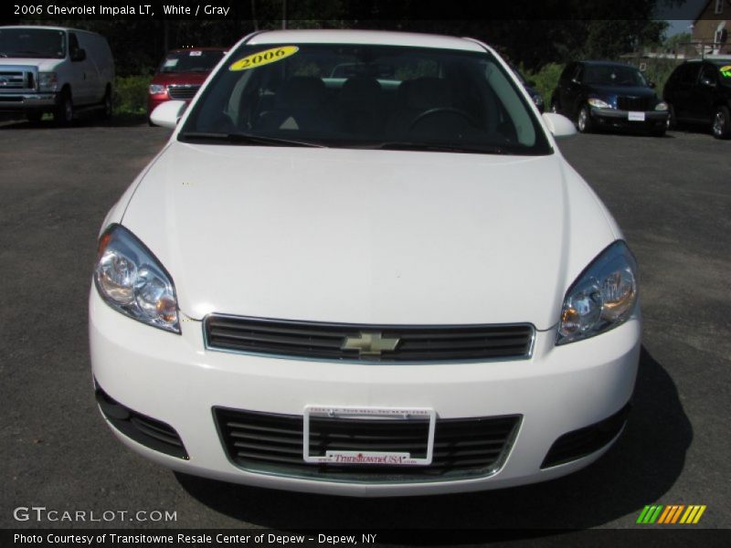 White / Gray 2006 Chevrolet Impala LT