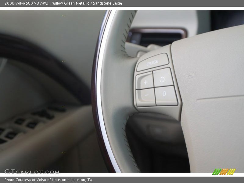 Controls of 2008 S80 V8 AWD