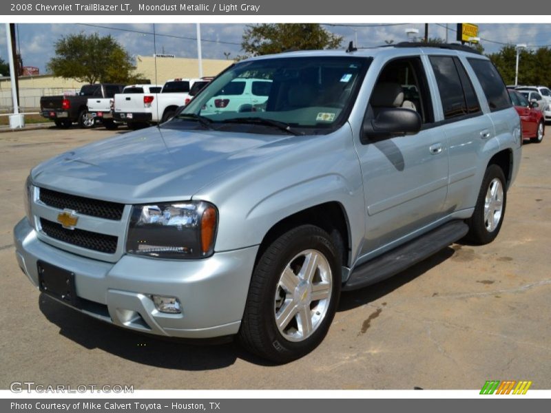 Moondust Metallic / Light Gray 2008 Chevrolet TrailBlazer LT
