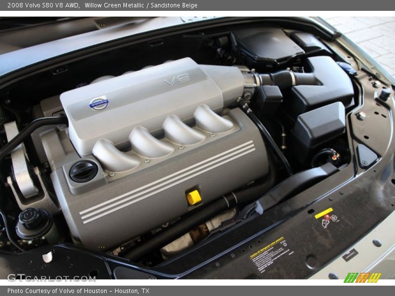  2008 S80 V8 AWD Engine - 4.4 Liter DOHC 32 Valve VVT V8