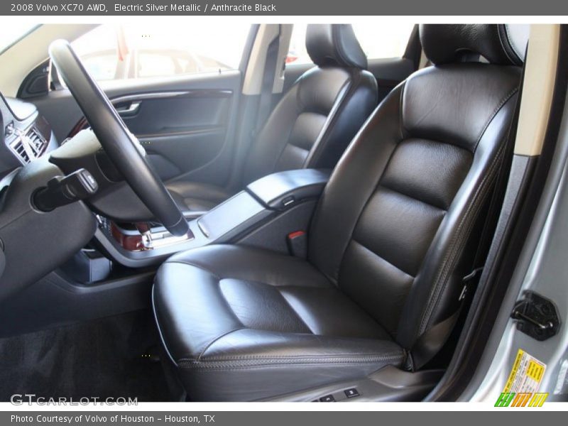 Electric Silver Metallic / Anthracite Black 2008 Volvo XC70 AWD
