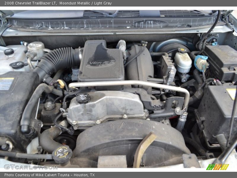 Moondust Metallic / Light Gray 2008 Chevrolet TrailBlazer LT