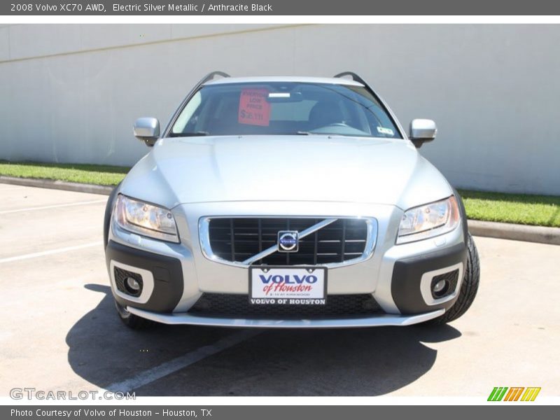 Electric Silver Metallic / Anthracite Black 2008 Volvo XC70 AWD