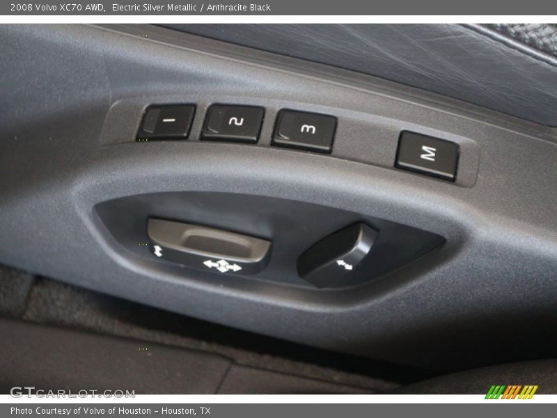 Electric Silver Metallic / Anthracite Black 2008 Volvo XC70 AWD