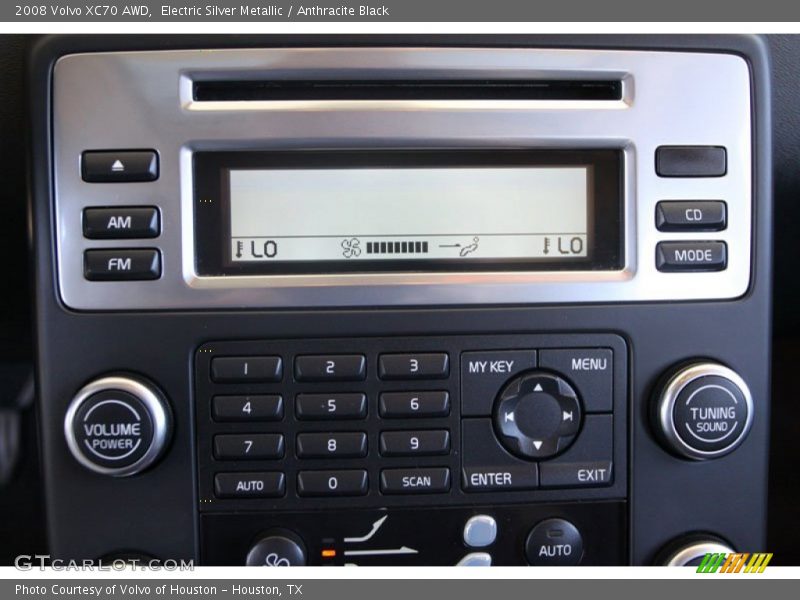 Electric Silver Metallic / Anthracite Black 2008 Volvo XC70 AWD