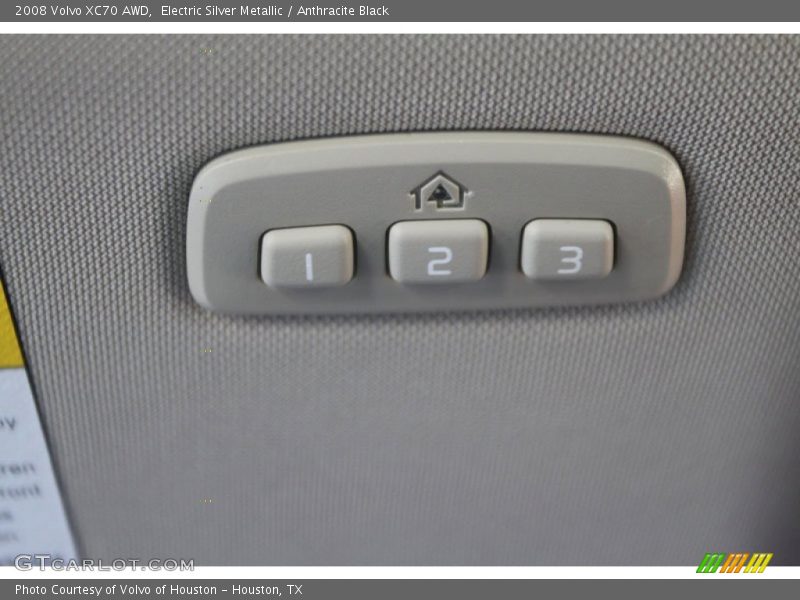 Electric Silver Metallic / Anthracite Black 2008 Volvo XC70 AWD