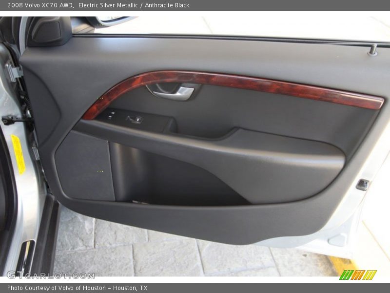 Electric Silver Metallic / Anthracite Black 2008 Volvo XC70 AWD
