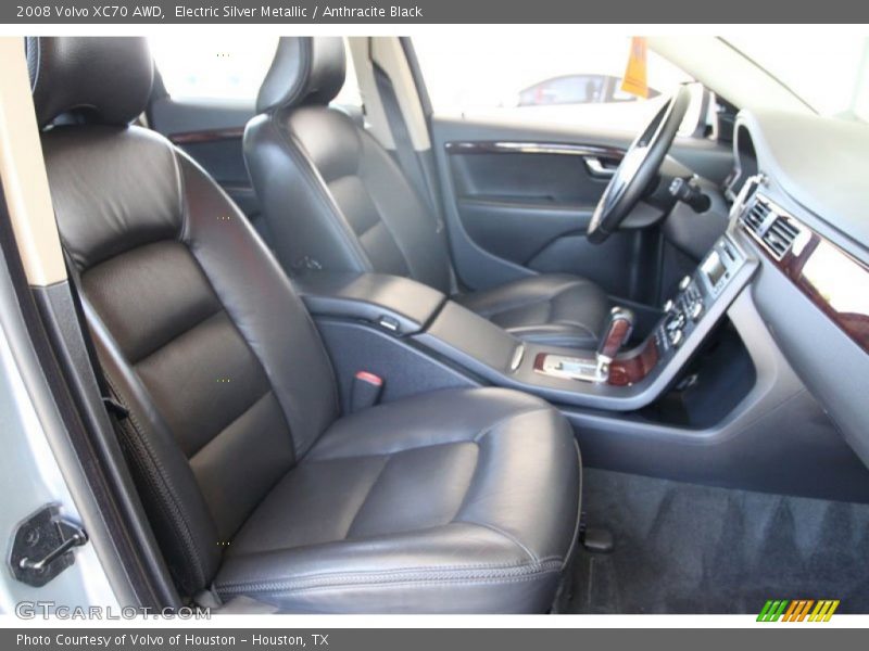 Electric Silver Metallic / Anthracite Black 2008 Volvo XC70 AWD