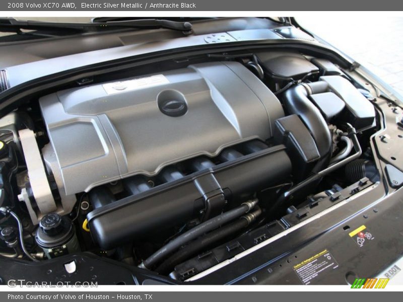 Electric Silver Metallic / Anthracite Black 2008 Volvo XC70 AWD