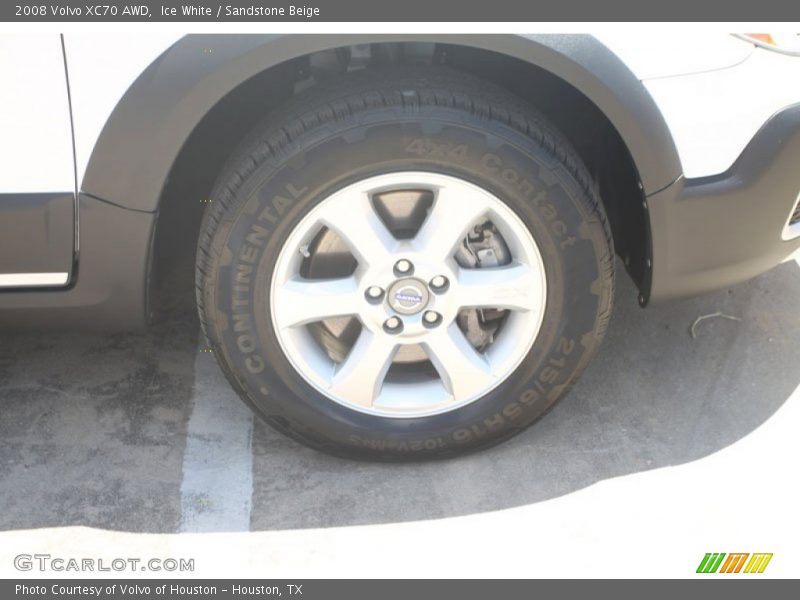 Ice White / Sandstone Beige 2008 Volvo XC70 AWD