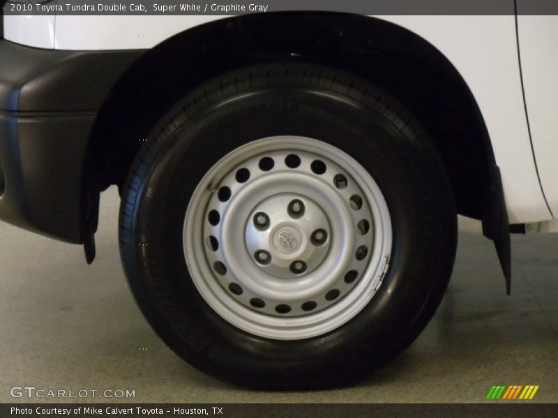 Super White / Graphite Gray 2010 Toyota Tundra Double Cab